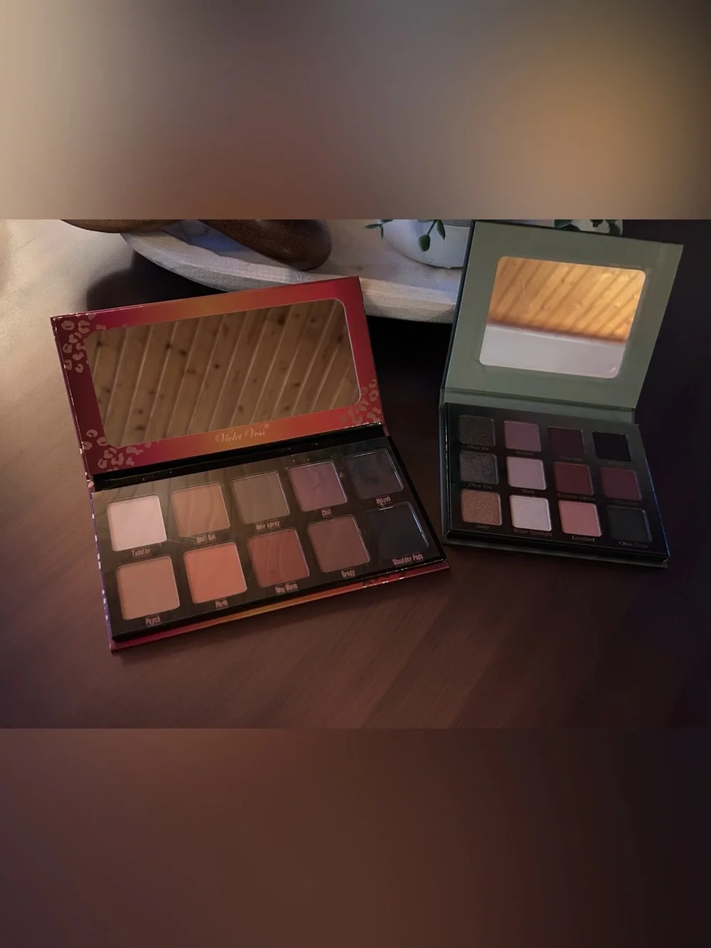 VIOLET VOSS OLIVE YOU FOREVER & VIBES EYESHADOW PALETTES